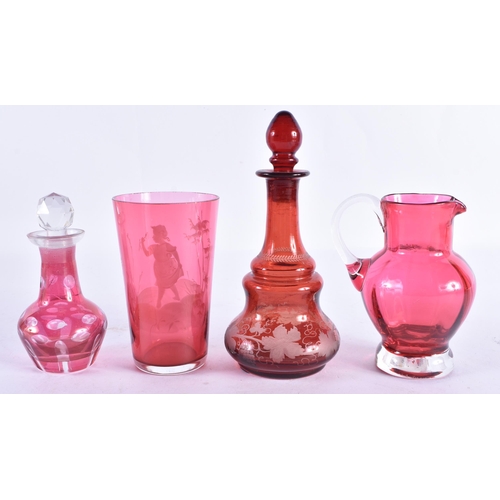 226 - ASSORTED BOHEMIAN GLASS etc. (qty)