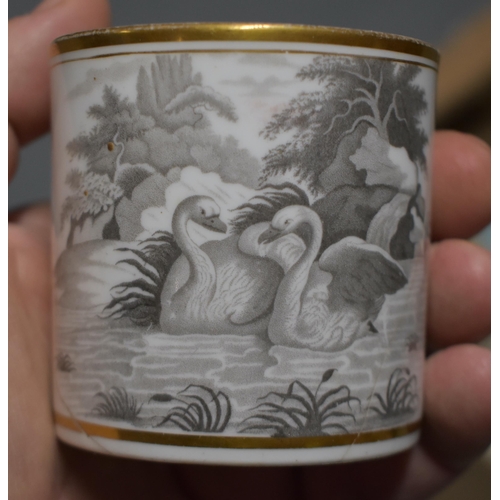 264 - A LARGE COLLECTION OF 18TH/19TH CENTURY ENGLISH PORCELAIN COFFEE CANS. (qty)