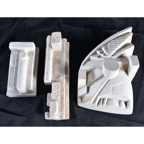 330 - Sir Eduardo Paolozzi (19242005) 3 x Plaster Casts. Largest 13 cm wide. (3)