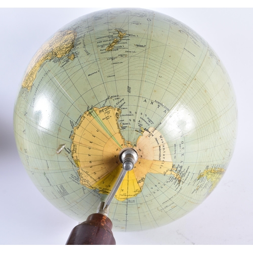 340 - A LARGE VINTAGE GLOBE. 52 cm x 28 cm.