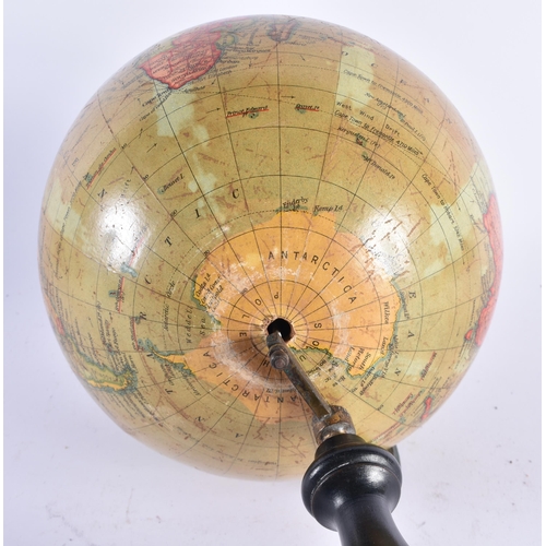 350 - A GEOGRAPHIA 8INCH TERRESTRIAL GLOBE. 40 cm high.