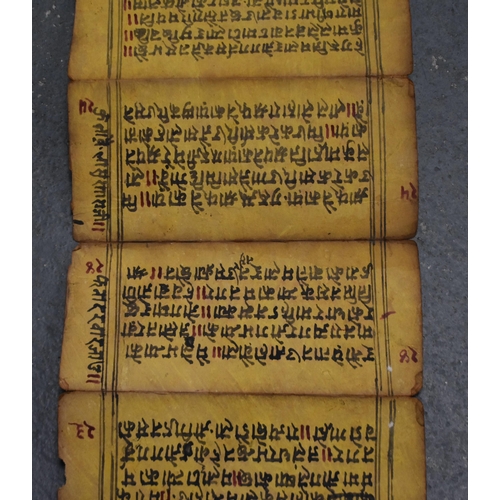 375 - ASSORTED TIBETAN NEPALESE SCRIPT MANUSCRIPTS. (qty)