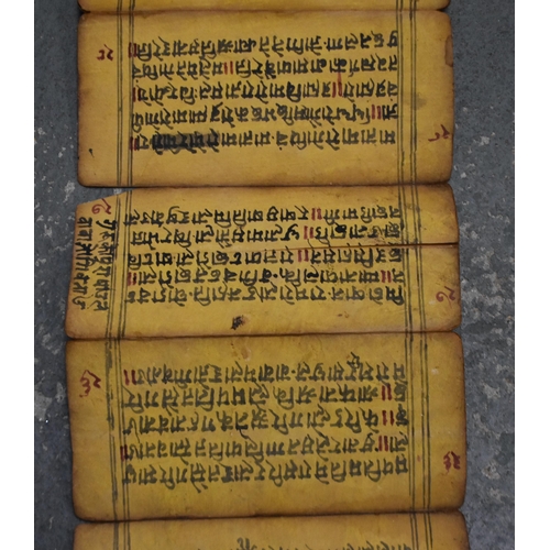 375 - ASSORTED TIBETAN NEPALESE SCRIPT MANUSCRIPTS. (qty)