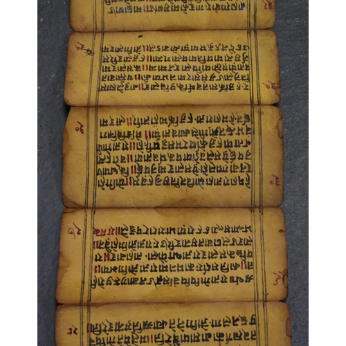 375 - ASSORTED TIBETAN NEPALESE SCRIPT MANUSCRIPTS. (qty)