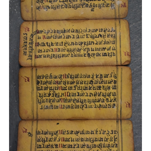 375 - ASSORTED TIBETAN NEPALESE SCRIPT MANUSCRIPTS. (qty)