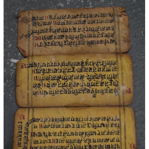 375 - ASSORTED TIBETAN NEPALESE SCRIPT MANUSCRIPTS. (qty)