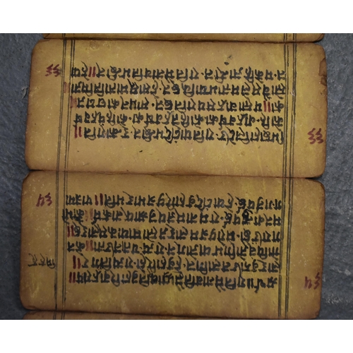 375 - ASSORTED TIBETAN NEPALESE SCRIPT MANUSCRIPTS. (qty)