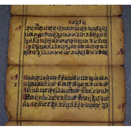 375 - ASSORTED TIBETAN NEPALESE SCRIPT MANUSCRIPTS. (qty)