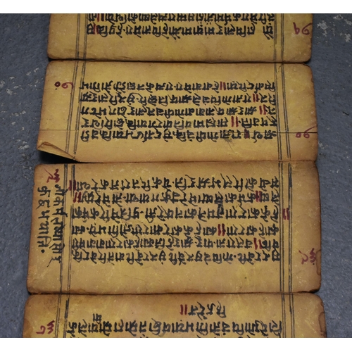 375 - ASSORTED TIBETAN NEPALESE SCRIPT MANUSCRIPTS. (qty)