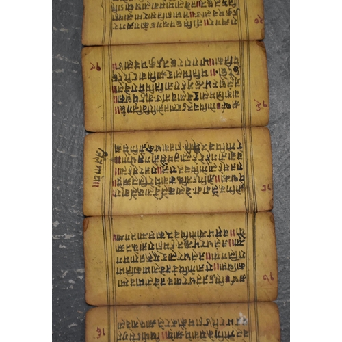 375 - ASSORTED TIBETAN NEPALESE SCRIPT MANUSCRIPTS. (qty)