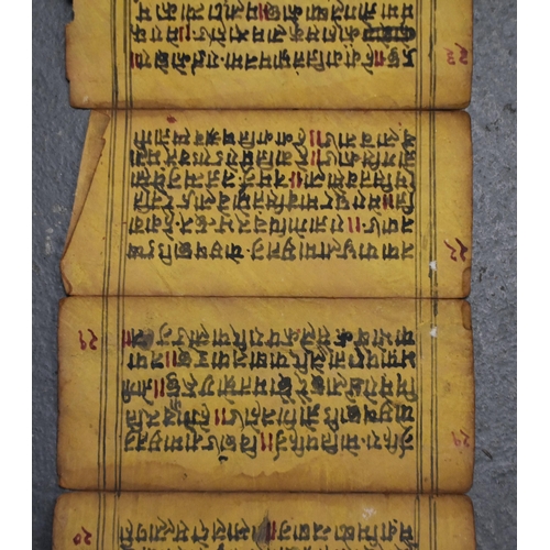 375 - ASSORTED TIBETAN NEPALESE SCRIPT MANUSCRIPTS. (qty)