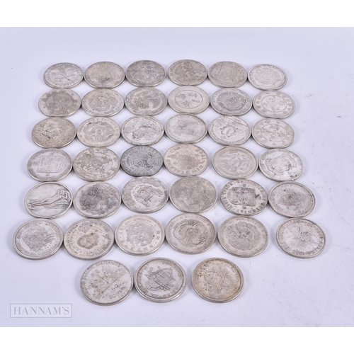 434 - ASSORTED CHINESE AND OTHER COINS AND TOKENS. (qty)