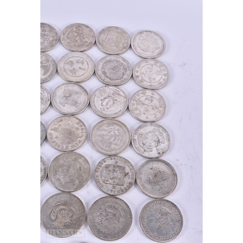 434 - ASSORTED CHINESE AND OTHER COINS AND TOKENS. (qty)