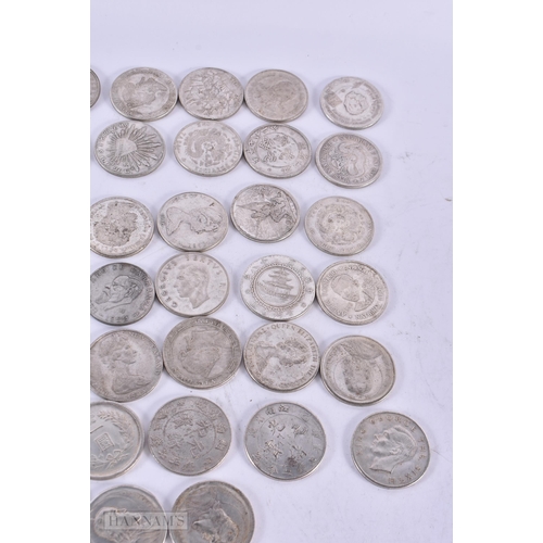 434 - ASSORTED CHINESE AND OTHER COINS AND TOKENS. (qty)