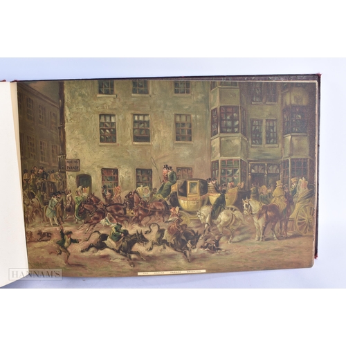 494 - Old English Coaching Inns, J C Maggs. 48 cm x 28 cm.