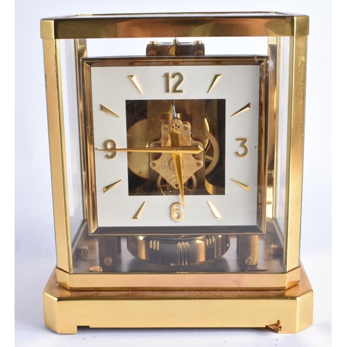 606 - A JAEGER LE COULTRE ATMOS CLOCK No 130467. 24 cm x 18 cm.