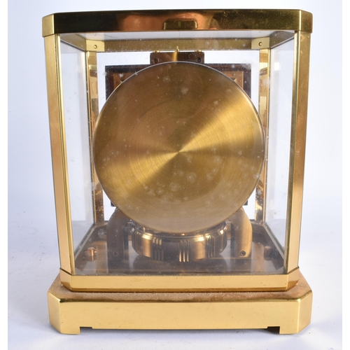 606 - A JAEGER LE COULTRE ATMOS CLOCK No 130467. 24 cm x 18 cm.