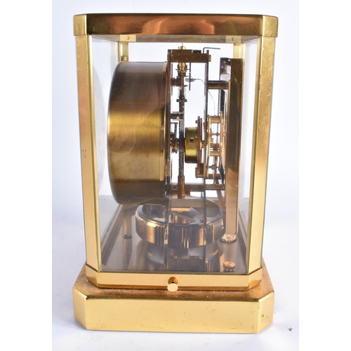 606 - A JAEGER LE COULTRE ATMOS CLOCK No 130467. 24 cm x 18 cm.