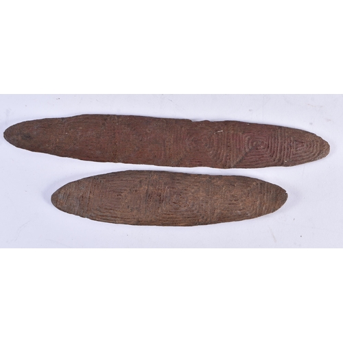 625 - ABORIGINAL TRIBAL MESSAGE STICKS. (qty)