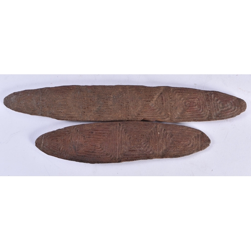 625 - ABORIGINAL TRIBAL MESSAGE STICKS. (qty)