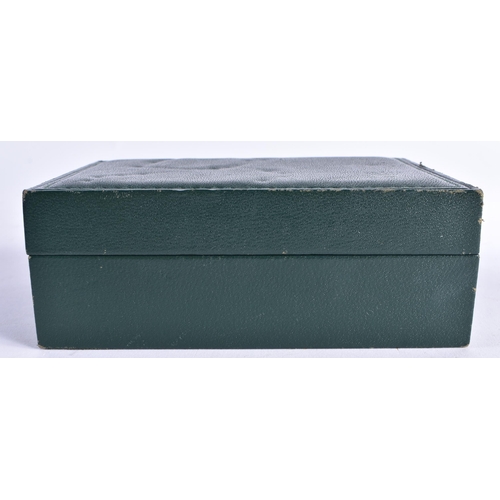 633 - A ROLEX WATCH BOX. 14 cm x 9.5 cm.