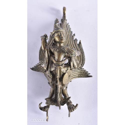 672 - ASSORTED INDIAN, THAI AND CHINESE BRONZES including buddhas. (qty)