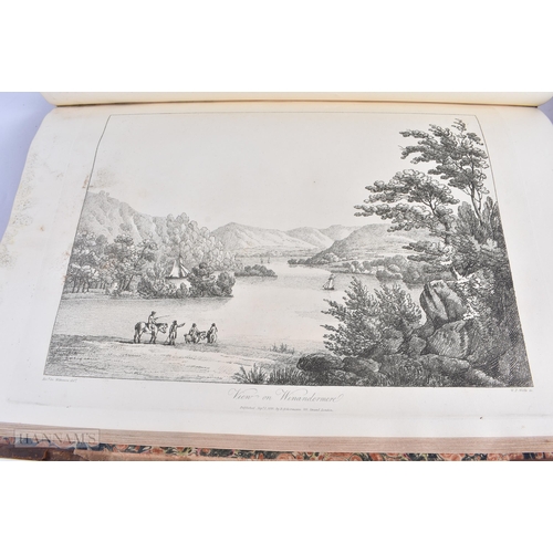 706 - THREE LARGE FOLIOS OF ANTIQUE MAPS AND ENGRAVINGS. (qty)