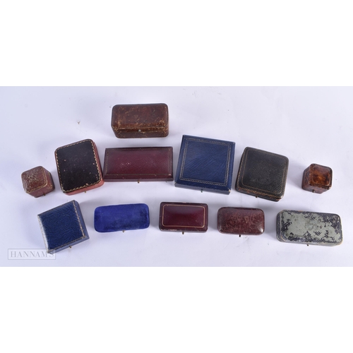 781 - ASSORTED JEWELLERY BOXES. (qty)