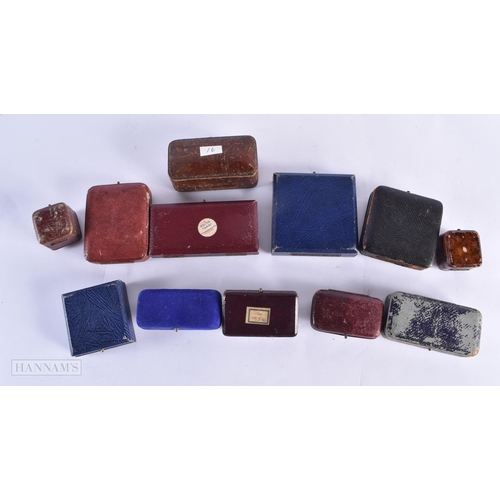 781 - ASSORTED JEWELLERY BOXES. (qty)