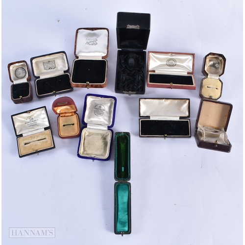 782 - ASSORTED JEWELLERY BOXES. (qty)