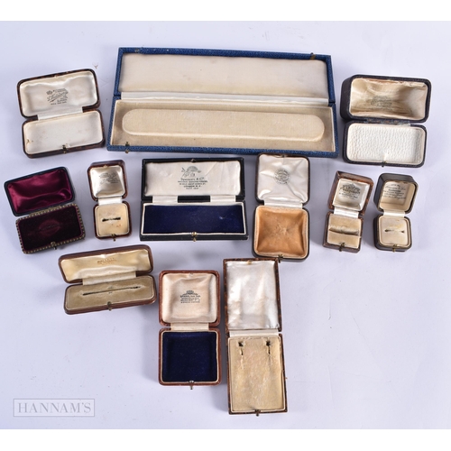 783 - ASSORTED JEWELLERY BOXES. (qty)