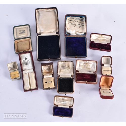 786 - ASSORTED JEWELLERY BOXES. (qty)