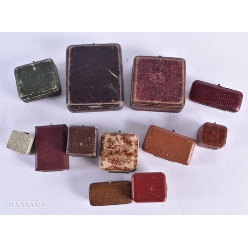 786 - ASSORTED JEWELLERY BOXES. (qty)