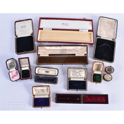 787 - ASSORTED JEWELLERY BOXES. (qty)