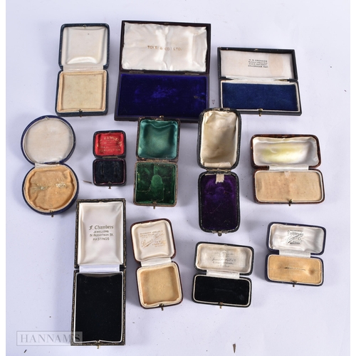 789 - ASSORTED JEWELLERY BOXES. (qty)