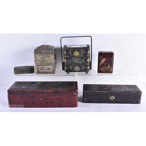 792 - ANTIQUES BOXES etc. (qty)