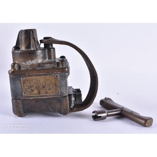 794 - Little Demon Charge Detonator Coal Mining Memorabilia. 13 cm x 13 cm.