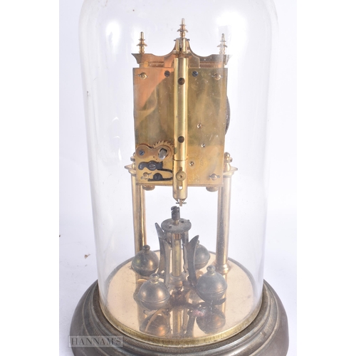 807 - A CHRISTOFLE SILVER PLATED COCKTAIL SHAKER together with an anniversary clock. Largest 31 cm high. (... 