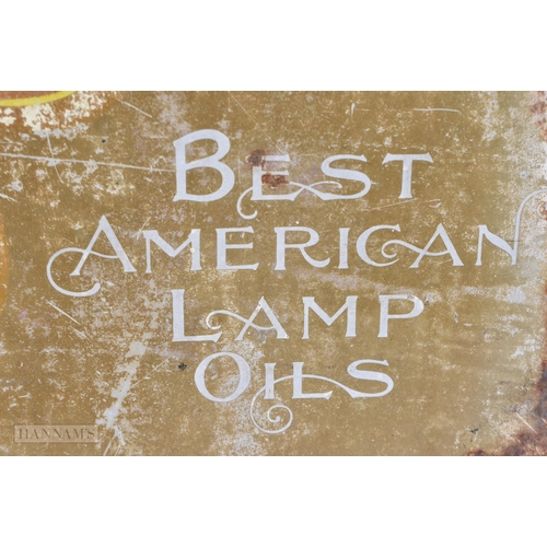 810 - A ROYAL DAYLIGHT LAMP OIL SIGN. 52 cm x 36 cm.