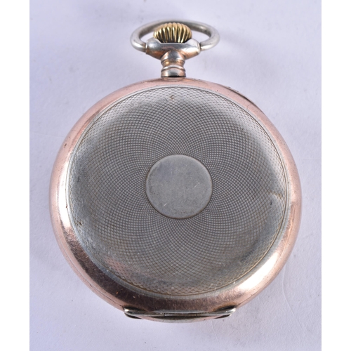 1616 - A VINTAGE OMEGA POCKET WATCH. 91.1 grams. 5 cm diameter.