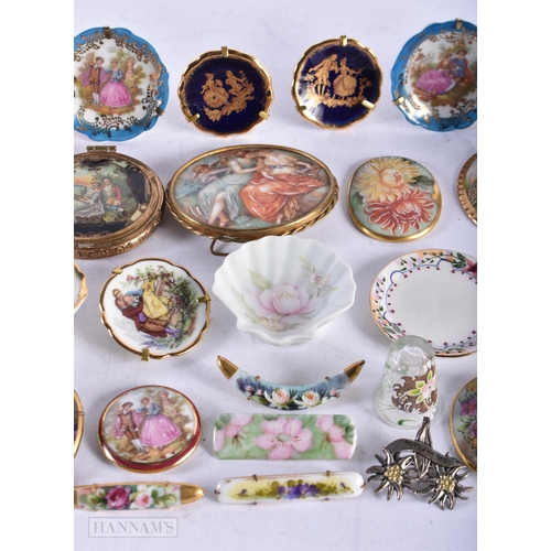 1817 - ASSORTED CONTINENTAL PORCELAIN. (qty)