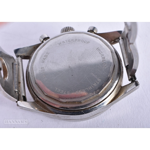 1947 - Mens Vintage Royce Chronograph Watch.  Movement - Hand-Wind.  WORKING  Running.  Case Diameter (Inc... 