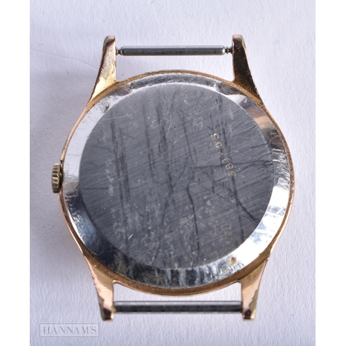 1948 - Mens Vintage Buren Grand Prix Gold Tone Watch.  Movement - Hand-Wind.   WORKING  Running.  Case Dia... 