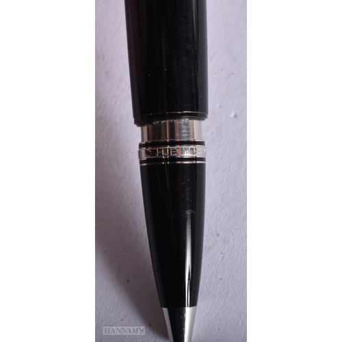 1968 - Montblanc Boheme Black Cased Rollerball Pen In Original Box PR1920758. 12 cm long.