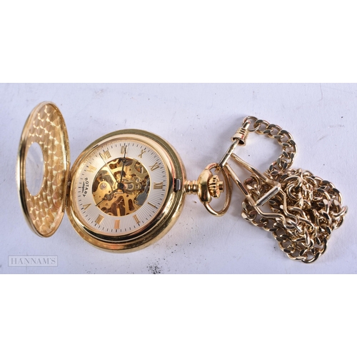 1978 - A ROTARY POCKET WATCH. 5.25 cm diameter.