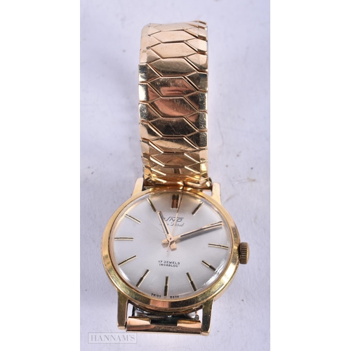 1991 - Mens Vintage UNO Sealord Gold Tone Watch Hand-Wind Working. 3.5 cm wide inc crown.