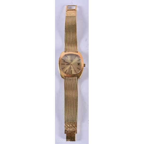 2886 - Mens Vintage Rotary Gold Tone Watch.  Movement  Automatic.  WORKING  Running.   Case Diameter (Inc... 