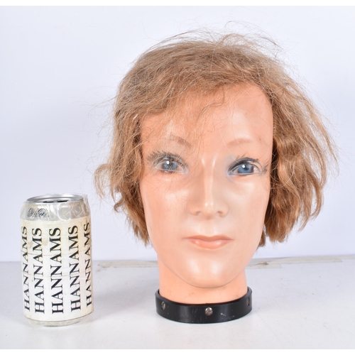 3054 - A vintage Leo Baby mannequin display head 26cm .