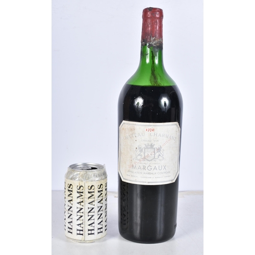 3057 - Magnum Wine bottle 1970 Chateau Charmant Margaux 36cm.