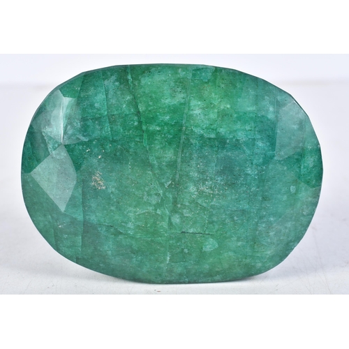 3058 - A Chinese carved faceted Malachite boulder 5 x 9 cm.